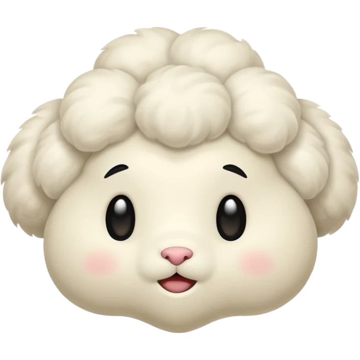ivory puff emoji