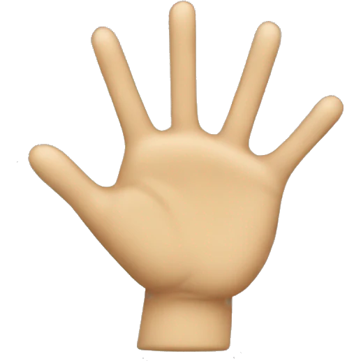 doigt qui pointe avec écrit "toi" emoji