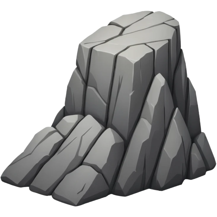 upside-down rock on emoji
