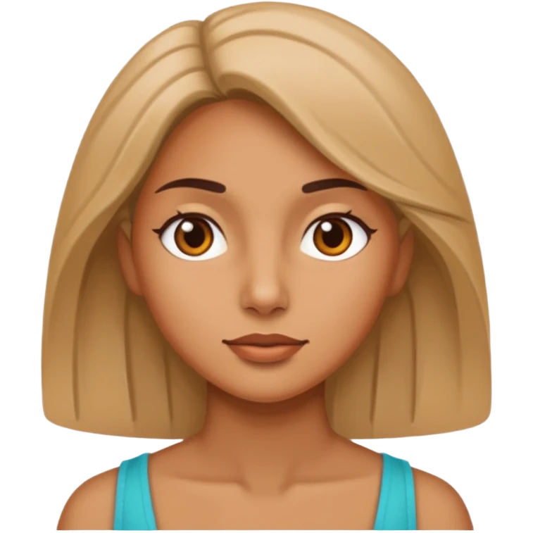 A woman looking to the side emoji
