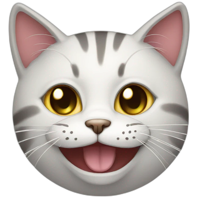 Cat smiley emoji