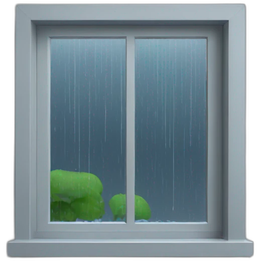 rain window emoji