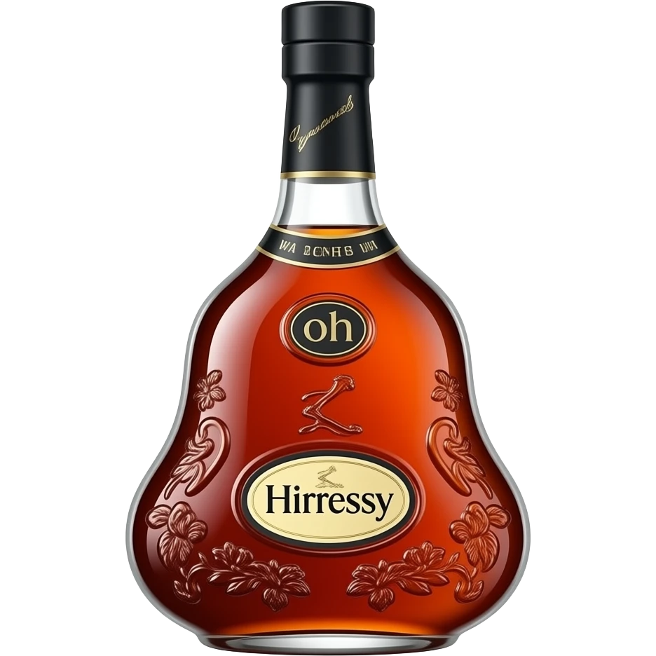 Hennessy bottle emoji