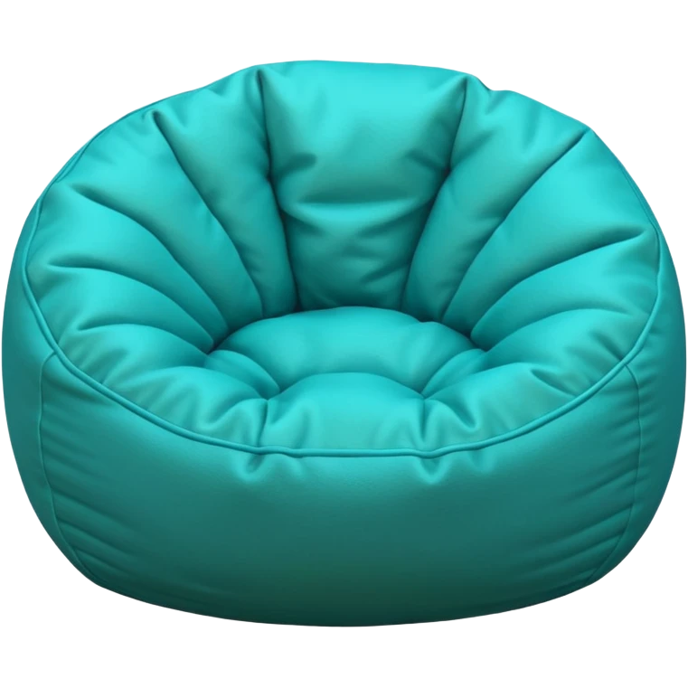 bean bag chair topdown simple emoji