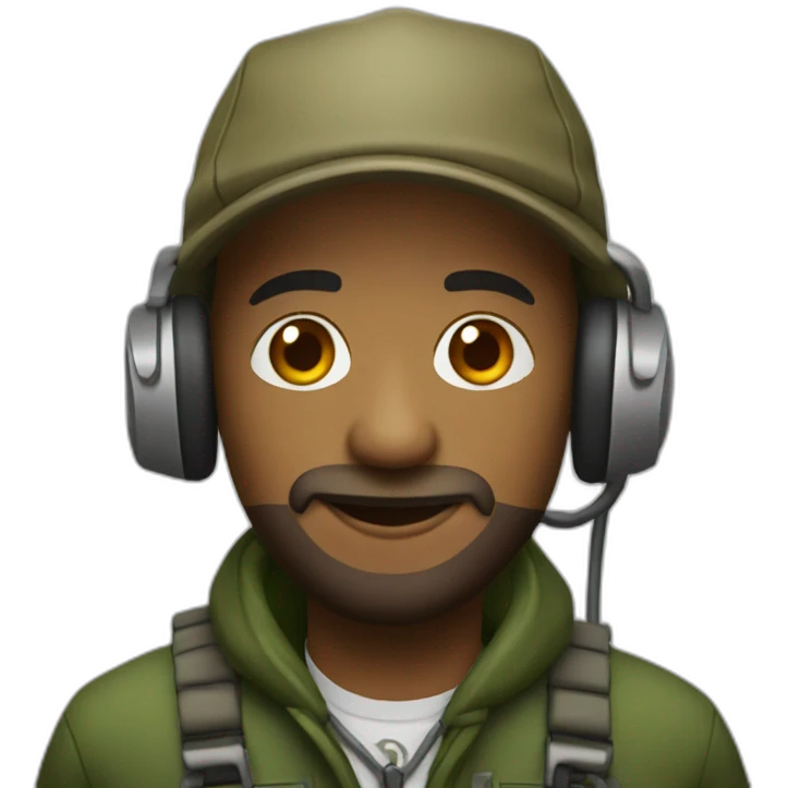 fisherman dj emoji