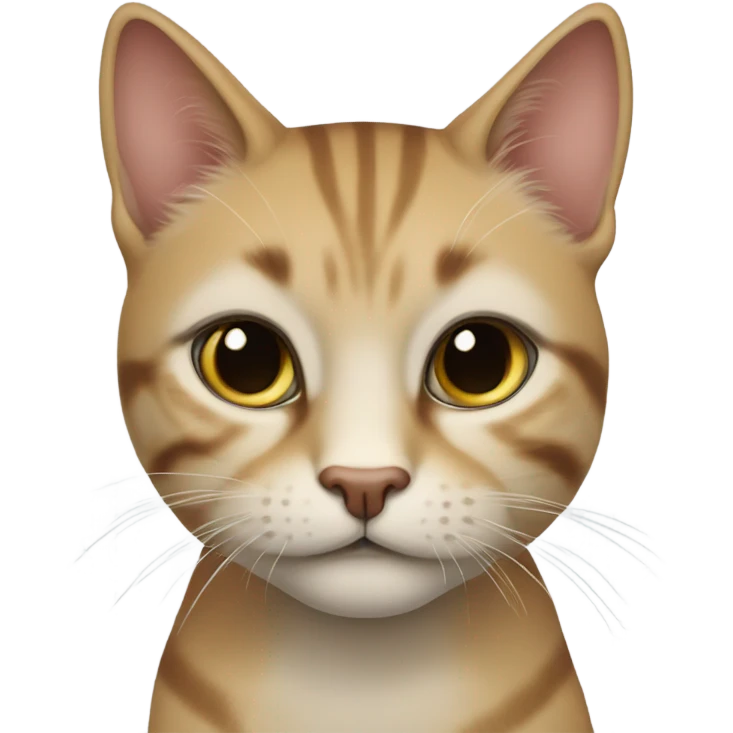 кошка с цветами  emoji