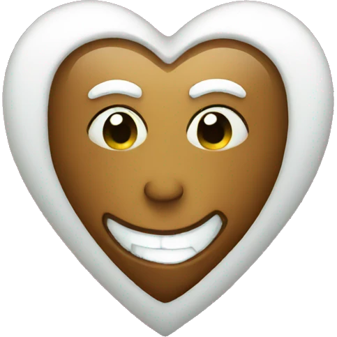 christmas heart emoji