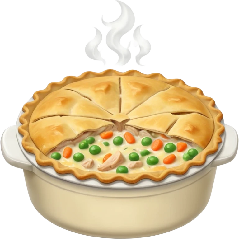 chicken pot pie emoji