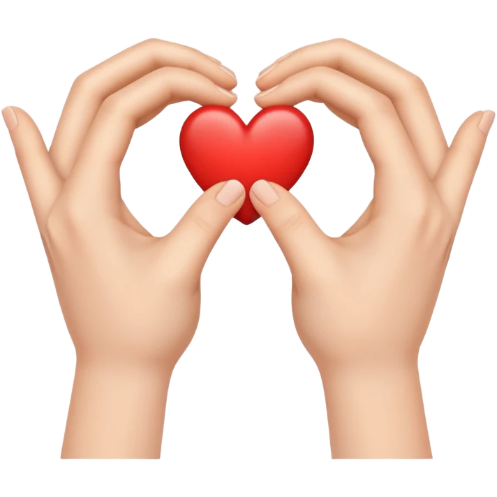 kalp yapan eller emoji