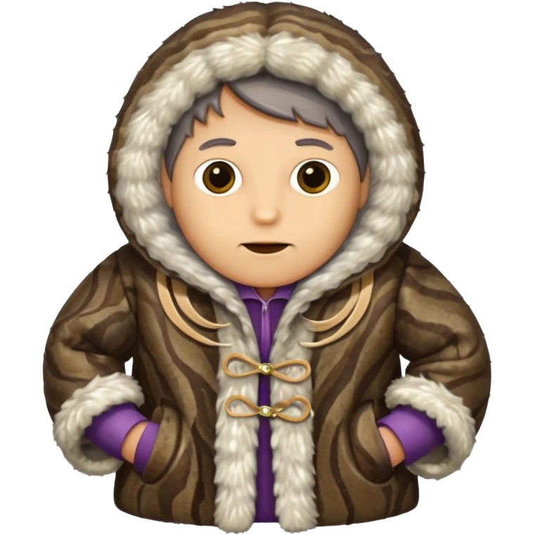 herring under a fur coat emoji