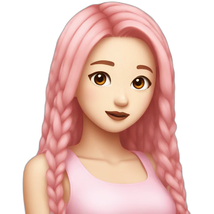 blackpink rosé emoji