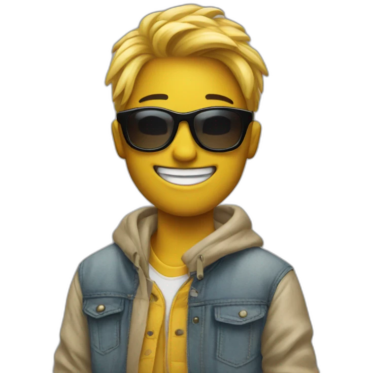 smily fashion emoji