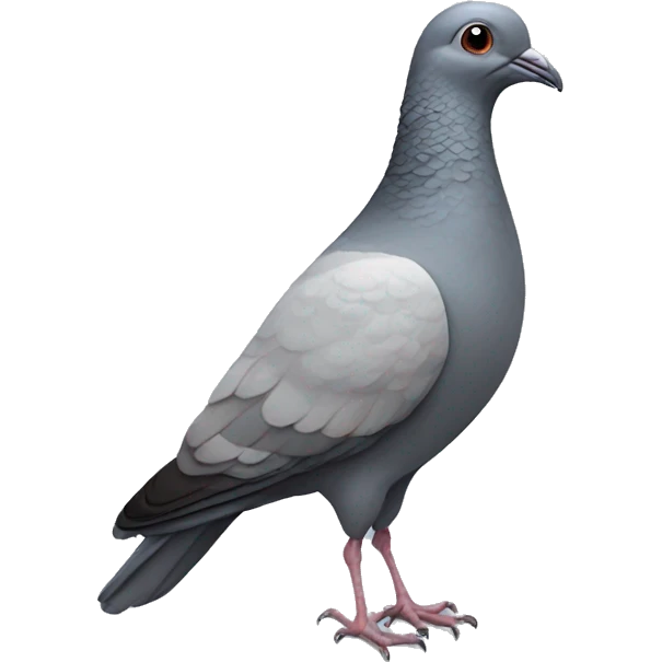 really skinny pigeon emoji