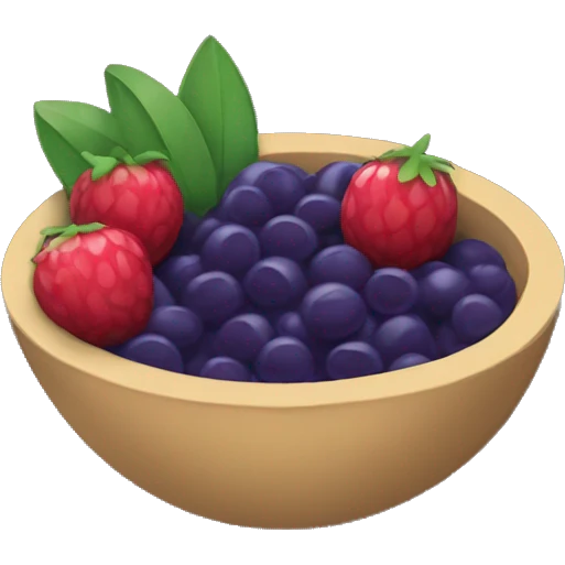 Açaí bowl emoji
