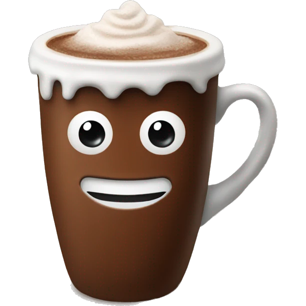 Cup of hot chocolate emoji