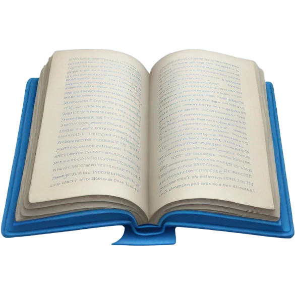 blue book emoji