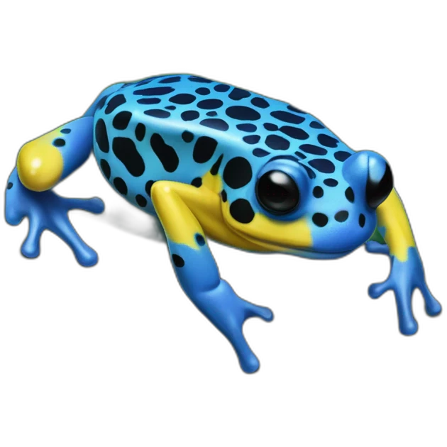 Dendrobates azureus emoji