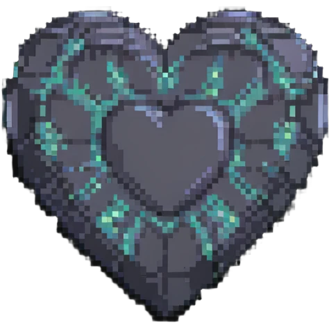 pixel heart emoji