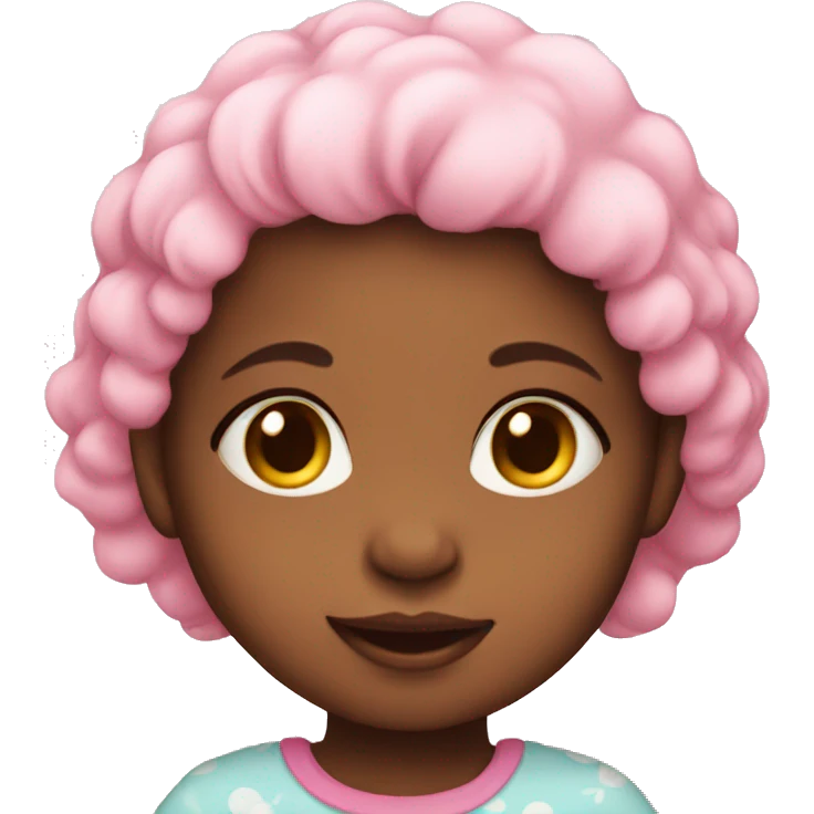 Baby girl emoji