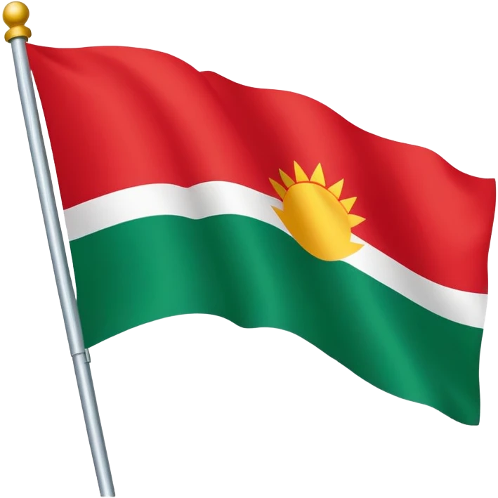 Create The flag called “ikurriña” From The basque country a autonomous community From Spain that have red green and white colors emoji
