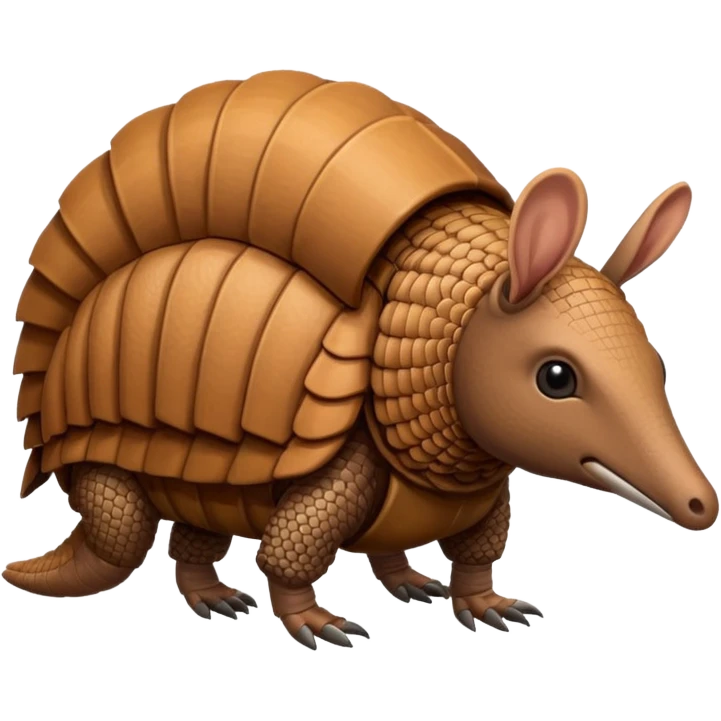 winged armadillo emoji