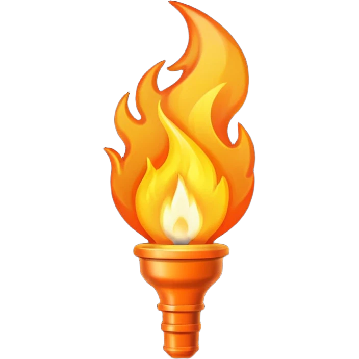 Flame Torch emoji