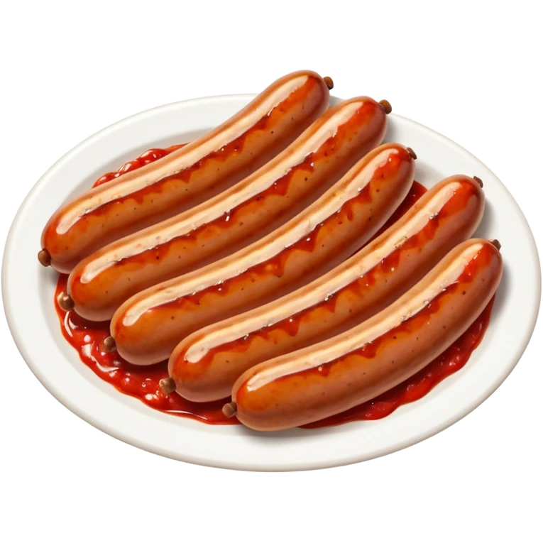 sausages with tomato sauce emoji