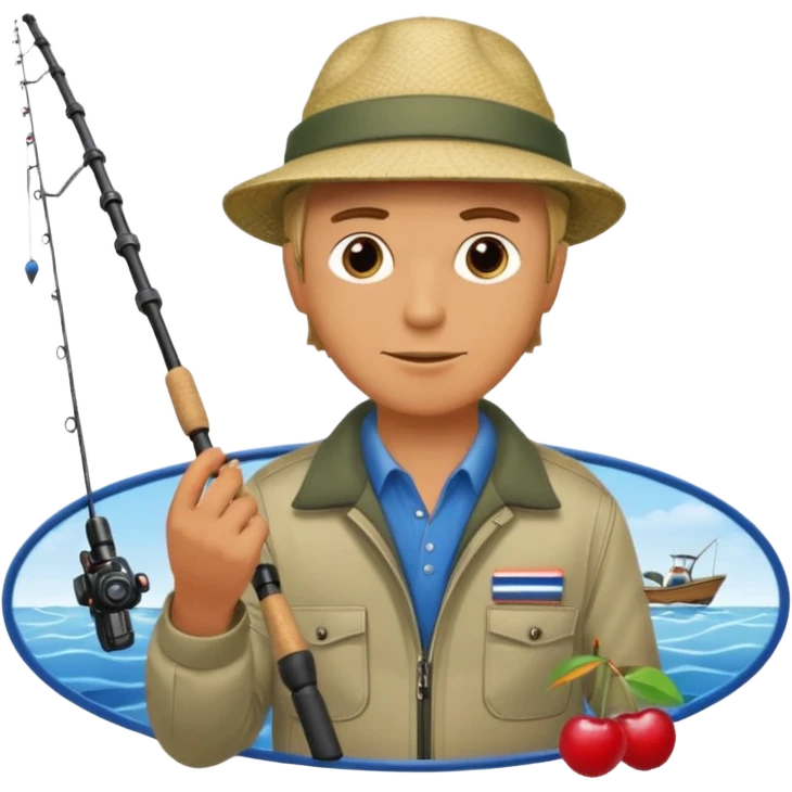 Открытка С Днем рождения тестя. ему 72 года. без текста. тема авто и рыбалка. номерной знак E055AE48 должен быть российским.  автомобиль - вишневая Daewoo Nexia. emoji