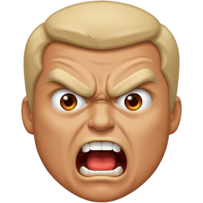 Küfür eden adam emoji