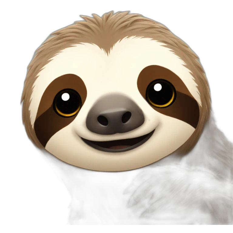 Sloth Good Night emoji