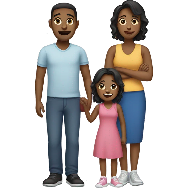 family of four emoji