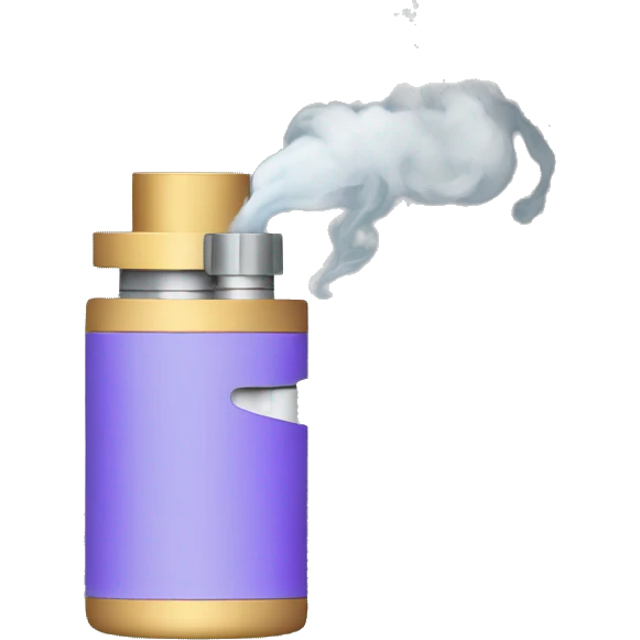 Vape with smoke emoji