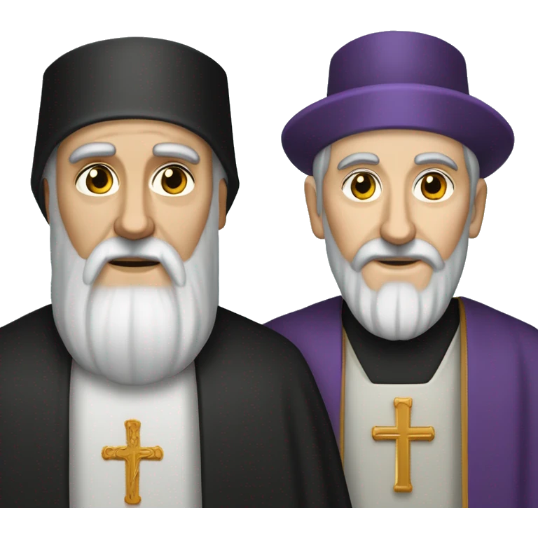 Orthodox icon Saint Cyril and Methodius  emoji