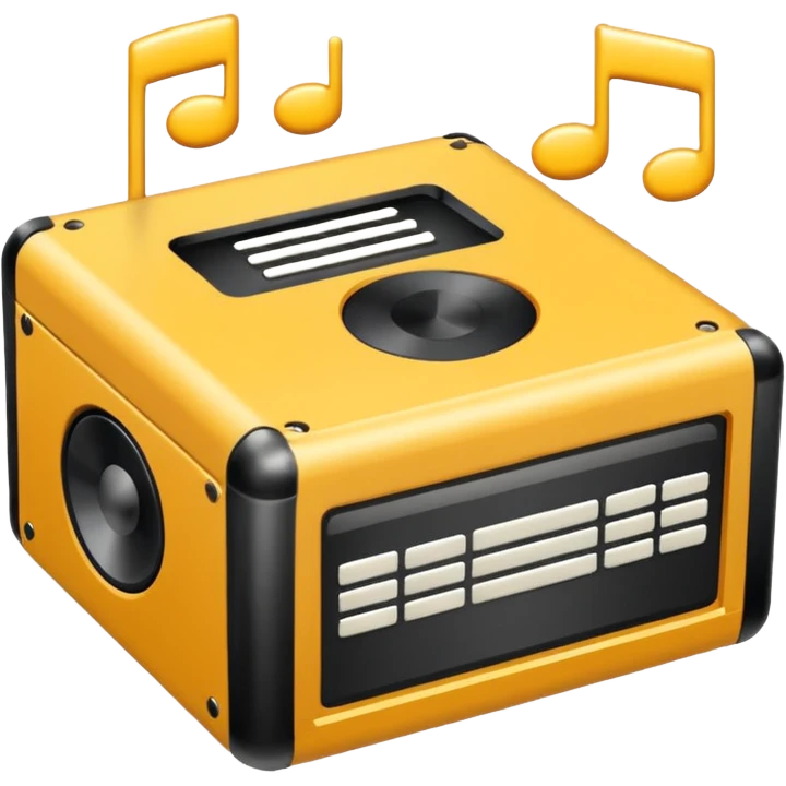 music sound box emoji