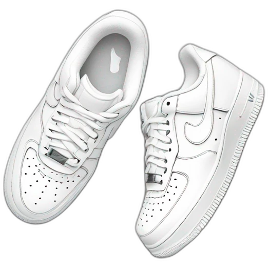 Af1 low wite emoji
