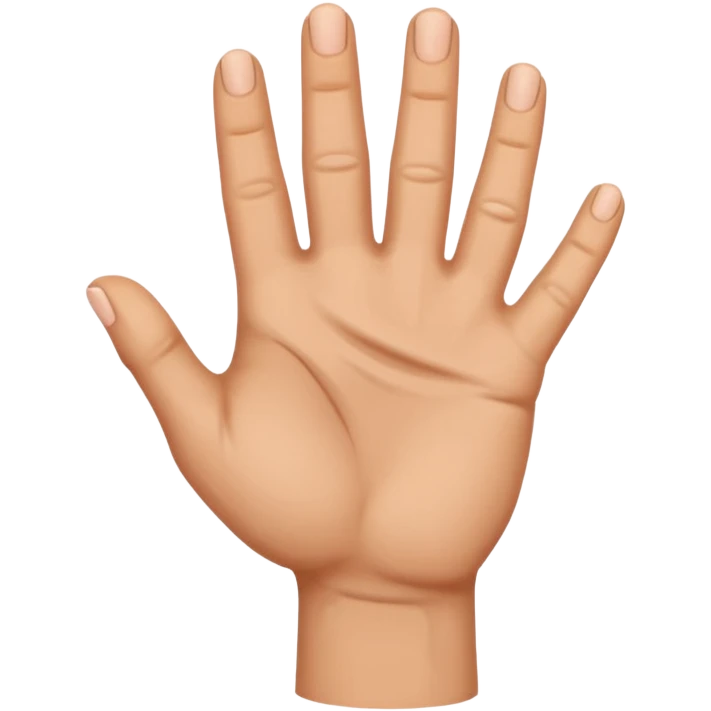 Drehende Hand  emoji