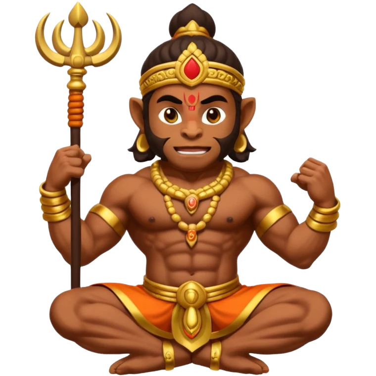 Hanuman ji Ram jap emoji