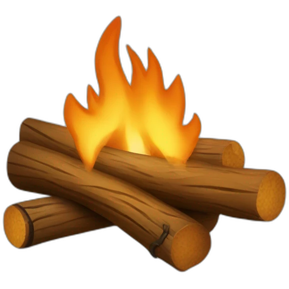 S’more campfire emoji