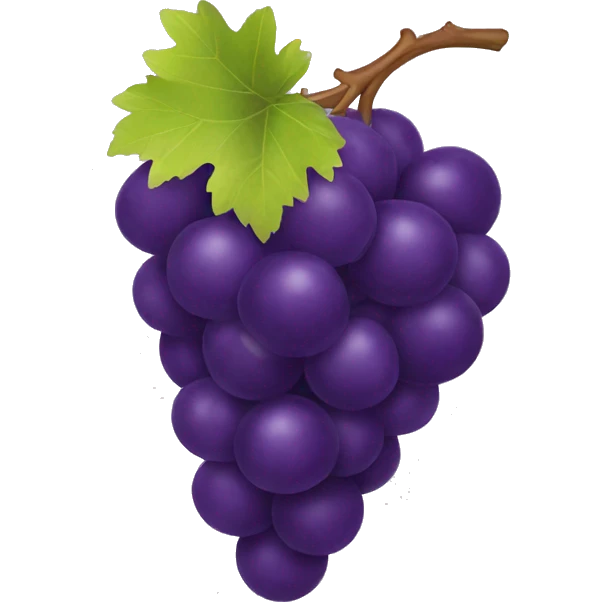 Grape emoji