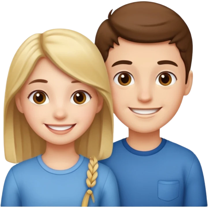 Kız erkek çırılçıplak emoji