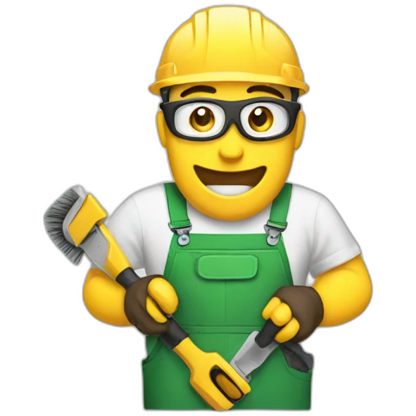 tool setup cleaner emoji