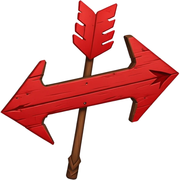 bleeding arrow emoji