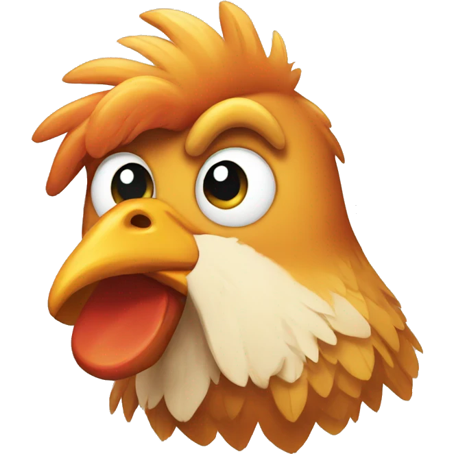 chicken emoji