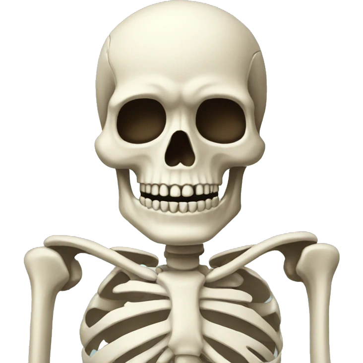 skeleton emoji