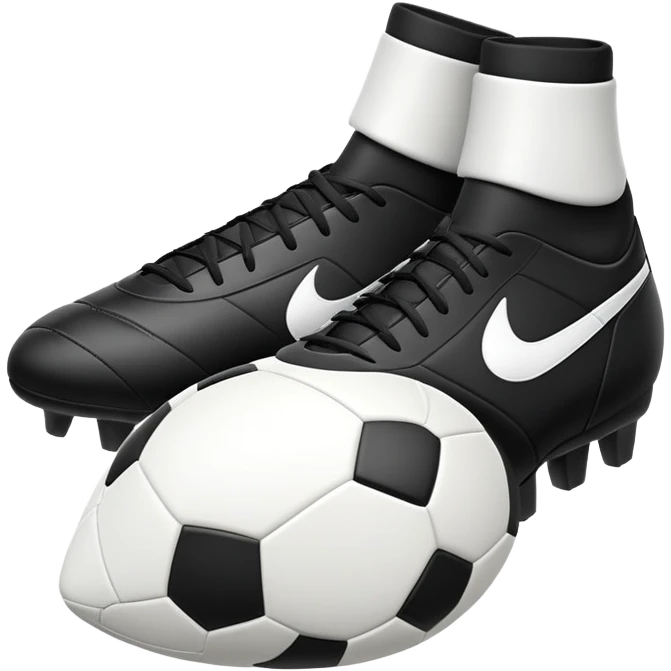 Botín de futbol  emoji