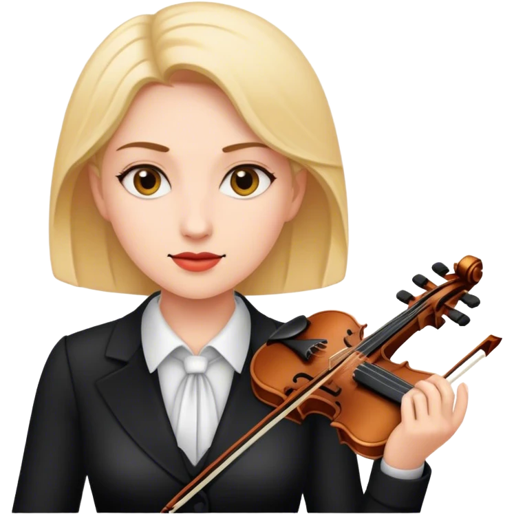 female orchestrator emoji