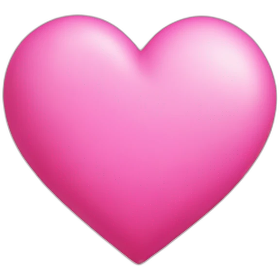 pink hearth emoji