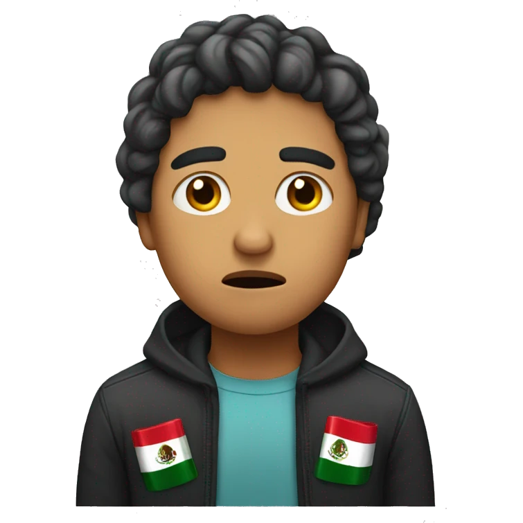 person from mexico sad emoji