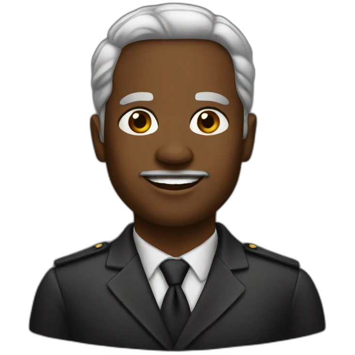 black leader emoji