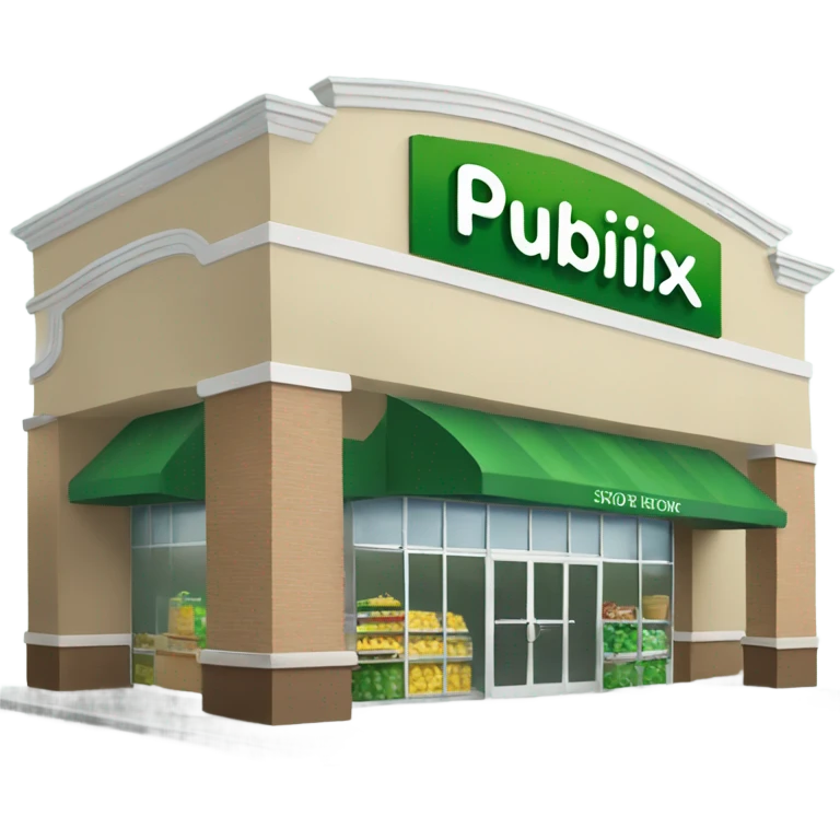Publix store  emoji